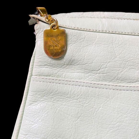 Vintage Sorrento Smooth Glove Leather Handbag Purse - Picture 3 of 7